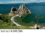 Мыс бурхан (скала Шаманка), остров Ольхон. Стоковое фото, фотограф Opra / Фотобанк Лори