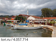 Лодочный причал, Кекова, Турция (2012 год). Редакционное фото, фотограф Некрасов Андрей / Фотобанк Лори
