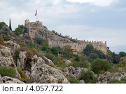 Средневековая крепость, Турция, Кекова (2012 год). Стоковое фото, фотограф Некрасов Андрей / Фотобанк Лори