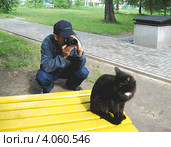 Фотограф за работой (2006 год). Редакционное фото, фотограф Татьяна Матвейчук / Фотобанк Лори