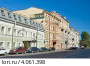 Садовая улица. Особняк Щеглова - Особняк Е. С. Бородулина. Санкт-Петербург (2012 год). Редакционное фото, фотограф Александр Щепин / Фотобанк Лори