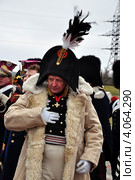 Реконструкция сражения под Красным. 18 ноября 2012 года. Редакционное фото, фотограф Владимир Боханов / Фотобанк Лори