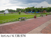 Парк Рисаль (Rizal Park) расположен в самом центре столицы Филиппин Манилы (2012 год). Редакционное фото, фотограф Сергей Дубров / Фотобанк Лори