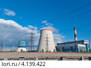 Южная ТЭЦ. Санкт-Петербург (2012 год). Редакционное фото, фотограф Геннадий Соловьев / Фотобанк Лори