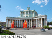 Центральный академический театр Российской армии на Суворовской площади. Москва (2012 год). Редакционное фото, фотограф lana1501 / Фотобанк Лори