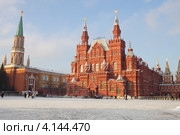 Москва. Красная площадь. Исторический музей (2012 год). Редакционное фото, фотограф Яна Королёва / Фотобанк Лори