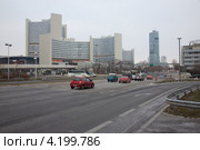 Венский международный центр ООН-сити (UNO-City) (2012 год). Редакционное фото, фотограф Михаил Рыбачек / Фотобанк Лори