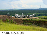 Дробильно-сортировочный комплекс для получения щебня. Стоковое фото, фотограф Щеголева Ольга / Фотобанк Лори