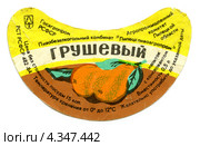 Этикетка напитка "Грушевый" 3. Редакционная иллюстрация, иллюстратор Евгений Амбросимов / Фотобанк Лори