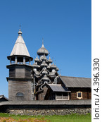 Карелия, Кижи.  Церковь Преображения Господня (2012 год). Редакционное фото, фотограф Ирина Борсученко / Фотобанк Лори