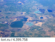 Казахстан (вид из самолета) (2010 год). Стоковое фото, фотограф Юлия Машкова / Фотобанк Лори