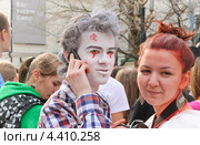 Участники парада мыльных пузырей "Dreamflash" (2012 год). Редакционное фото, фотограф Алёшина Оксана / Фотобанк Лори