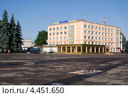 Отель "Волынь" в городе Владимире-Волынском на Украине (2009 год). Редакционное фото, фотограф Солодовникова Елена / Фотобанк Лори