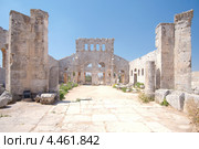 Руины церкви Святого Симеона Столпника, Сирия (2008 год). Стоковое фото, фотограф Некрасов Андрей / Фотобанк Лори