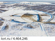 Начало работ на алмазной трубке "Ботуобинская" Стоковое фото, фотограф Роман Фомин / Фотобанк Лори