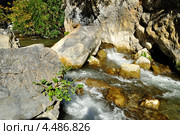 Пороги на реке Мегас Потамос, Превели, Крит. Стоковое фото, фотограф Николай Ушаков / Фотобанк Лори