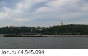 Печерская лавра в Киеве и Днепр, Украина (2012 год). Стоковое видео, видеограф Igor Vorobyov / Фотобанк Лори
