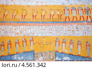 Интерьер гробницы Рамсеса IV (KV 2). Долина Царей, Луксор (Фивы), Египет (2013 год). Стоковое фото, фотограф Некрасов Андрей / Фотобанк Лори
