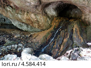 Монахова пещера, Гуамское ущелье, Мезмай, Краснодарский Край. Стоковое фото, фотограф Оглоблин Андрей Николаевич / Фотобанк Лори