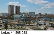 Город Иваново, площадь Пушкина (2013 год). Стоковое видео, видеограф Иван Четвериков / Фотобанк Лори