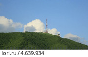 Пятигорск, облака над горой Машук (таймлапс) (2013 год). Стоковое видео, видеограф Валерий Шилов / Фотобанк Лори
