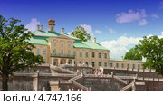 Санкт-Петербург. Ораниенбаум (Ломоносов). Большой Меншиковский дворец. Таймлапс (2009 год). Редакционное видео, видеограф Куликов Константин / Фотобанк Лори