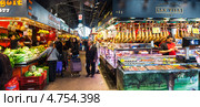 Рынок Бокерия (Mercat de la Boqueria). Барселона (2013 год). Редакционное фото, фотограф Яков Филимонов / Фотобанк Лори