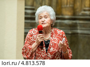 И. А. Антонова, президент Государственного музея изобразительных искусств им. А. С. Пушкина (2013 год). Редакционное фото, фотограф Михаил Ворожцов / Фотобанк Лори