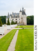 Замок Шенонсо (Château de Chenonceau). Долина реки Луары. Франция (2013 год). Редакционное фото, фотограф E. O. / Фотобанк Лори