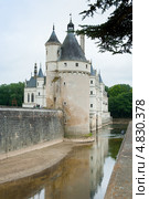 Замок Шенонсо (Château de Chenonceau). Долина реки Луары. Франция (2013 год). Редакционное фото, фотограф E. O. / Фотобанк Лори