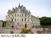 Замок Шенонсо (Château de Chenonceau). Долина реки Луары. Франция (2013 год). Стоковое фото, фотограф E. O. / Фотобанк Лори