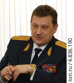 Первый заместитель директора Федеральной службы исполнения наказаний Эдуард Петрухин (2013 год). Редакционное фото, фотограф Free Wind / Фотобанк Лори
