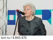 И. А. Антонова, президент Государственного музея изобразительных искусств им. А. С. Пушкина (2013 год). Редакционное фото, фотограф Михаил Ворожцов / Фотобанк Лори