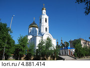 Храм Богоявления г. Артём Приморского края (2013 год). Стоковое фото, фотограф syngach / Фотобанк Лори