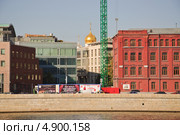 Архитектура на Пречистенской набережной (2010 год). Редакционное фото, фотограф Алёшина Оксана / Фотобанк Лори