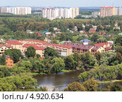 Вид сверху на Новую Москву (2013 год). Стоковое фото, фотограф SevenOne / Фотобанк Лори