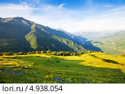 Горный перевал. Арагон. Пиренеи. Стоковое фото, фотограф Яков Филимонов / Фотобанк Лори