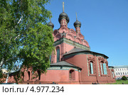 Богоявленская церковь в Ярославле, 17 век, Золотое кольцо России (2013 год). Редакционное фото, фотограф Овчинникова Ирина / Фотобанк Лори