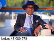 Певец Африк Симон (Afric Simone) (2013 год). Редакционное фото, фотограф Андрей Дегтярёв / Фотобанк Лори
