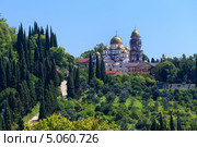 Ново-Афонский Симоно-Кананитский монастырь. Абхазия. Стоковое фото, фотограф Григорий Писоцкий / Фотобанк Лори