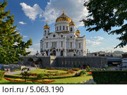 Храм Христа Спасителя (2013 год). Стоковое фото, фотограф Алексей Голованов / Фотобанк Лори