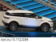 Призовой Land Rover на Кубке Кремля (2012 год). Редакционное фото, фотограф Алёшина Оксана / Фотобанк Лори