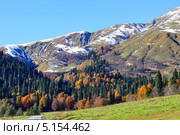 Осень в долине Ауадхары, Абхазия (2013 год). Стоковое фото, фотограф Анна Мартынова / Фотобанк Лори