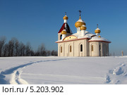 Дорога к храму (2012 год). Стоковое фото, фотограф Марина Орлова / Фотобанк Лори