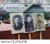 Акция "Бессмертный полк" (2013 год). Редакционное фото, фотограф Корнилова Светлана / Фотобанк Лори