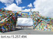 Тибет, Гималаи, перевал Ла лунг ла, 5124 метра над уровнем моря (2013 год). Редакционное фото, фотограф Овчинникова Ирина / Фотобанк Лори