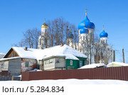 Село Рогачево, Дмитровский район Московской области (2013 год). Стоковое фото, фотограф Елена Коромыслова / Фотобанк Лори