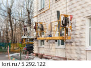 Ремонт сталинки (2013 год). Стоковое фото, фотограф Бурмистрова Ирина / Фотобанк Лори