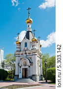 Часовня Святой Екатерины. Екатеринбург (2012 год). Стоковое фото, фотограф Валерия Лузина / Фотобанк Лори