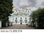 Никольский Морской собор в Санкт-петербурге (2013 год). Стоковое фото, фотограф Александр Секретарев / Фотобанк Лори
